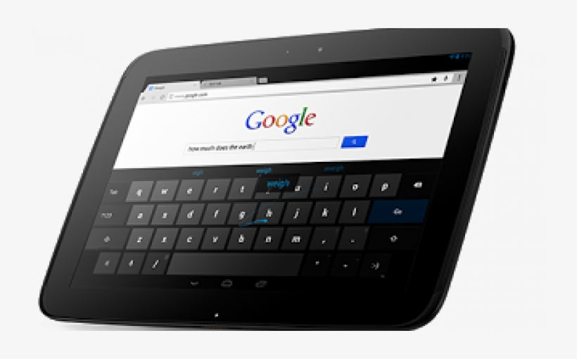 Google Play Nexus 10 Is The Newest Tablet From Google - Tablet Computer, transparent png #8538511
