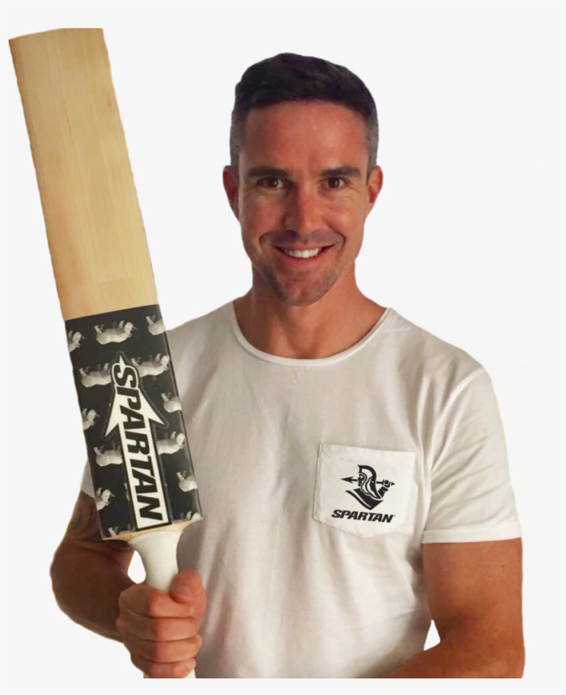 Kevin Pietersen With The New Spartan Kp Rhino Bat, transparent png #8539413