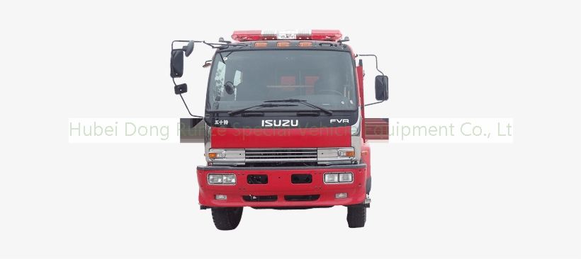 Isuzu Fire Fighting Truck 07cbm Water Foam Fire Truck - Isuzu, transparent png #8539611