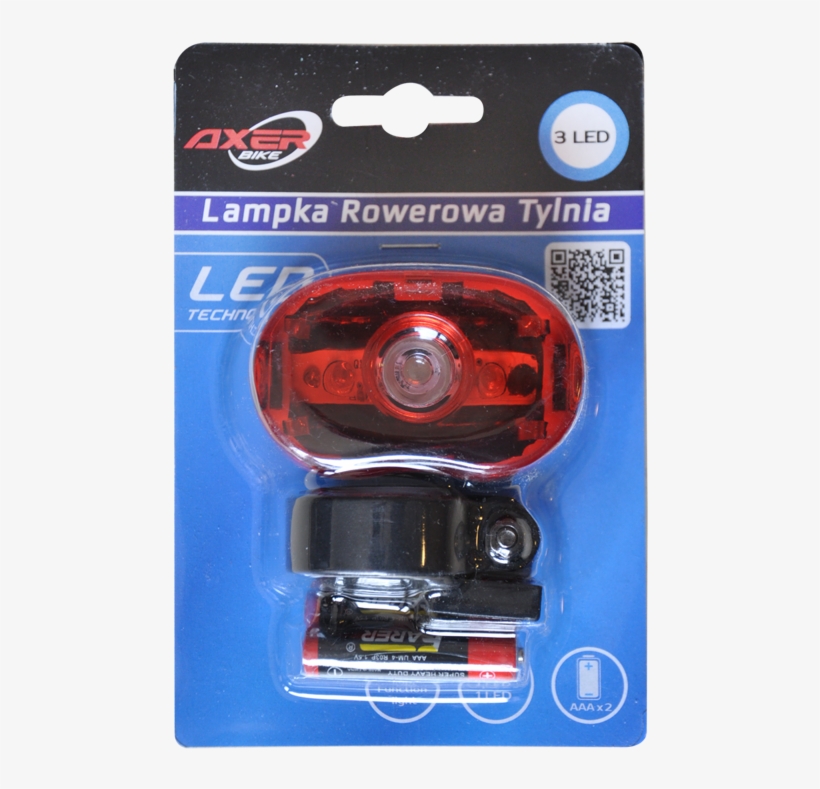 Rear Bicycle Light Axer Bike - Model Car, transparent png #8539984