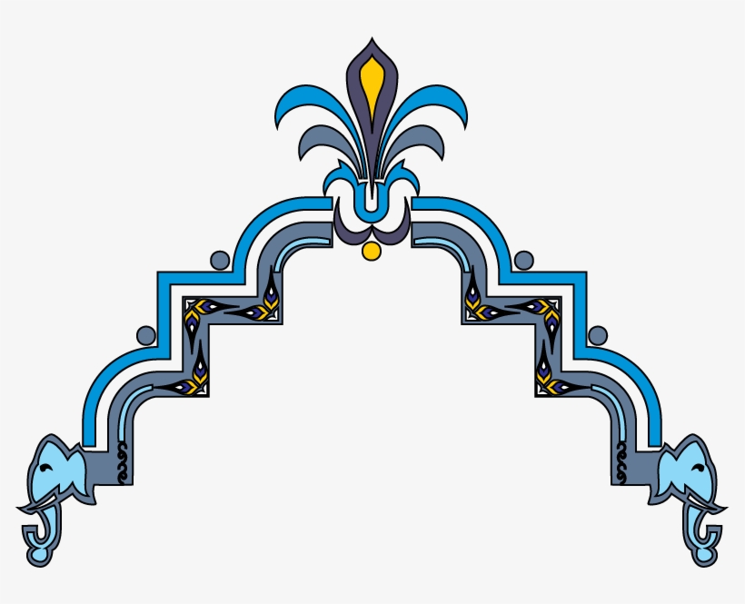 Arch - - Islamic Arch Design Png, transparent png #8539985