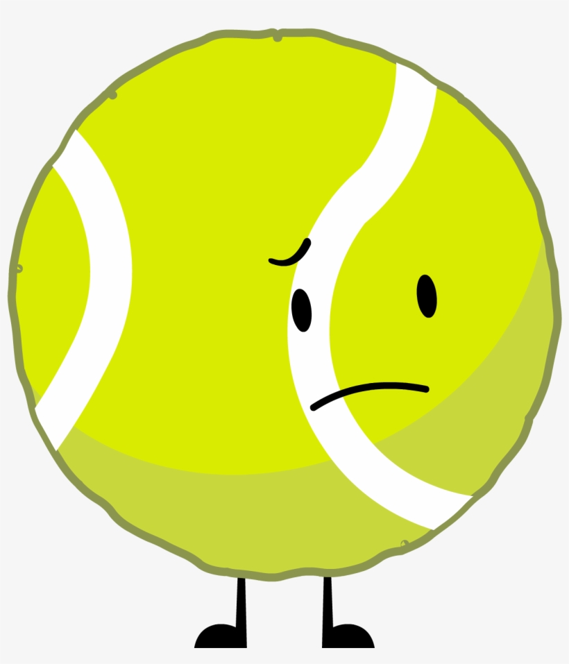 Tennis Ball Clipart Bfdi - Circle, transparent png #8540066