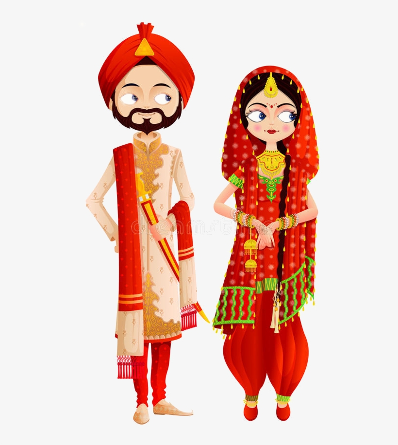 Sikh Wedding Clipart, transparent png #8540168