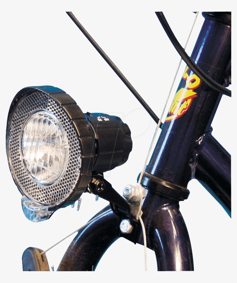 Bicycle Halogen Headlight, 10 Lux, Stationary Light - Scheinwerfer Fahrrad, transparent png #8540346