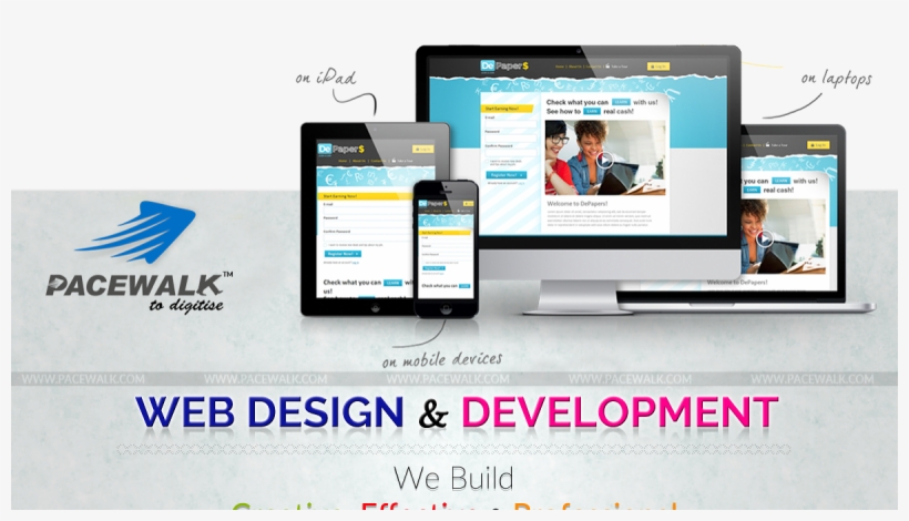 Website Design & Development Bathinda - Design, transparent png #8540713