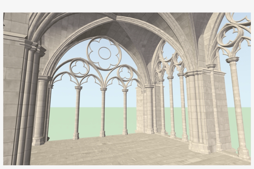 Temple - Arch, transparent png #8541105