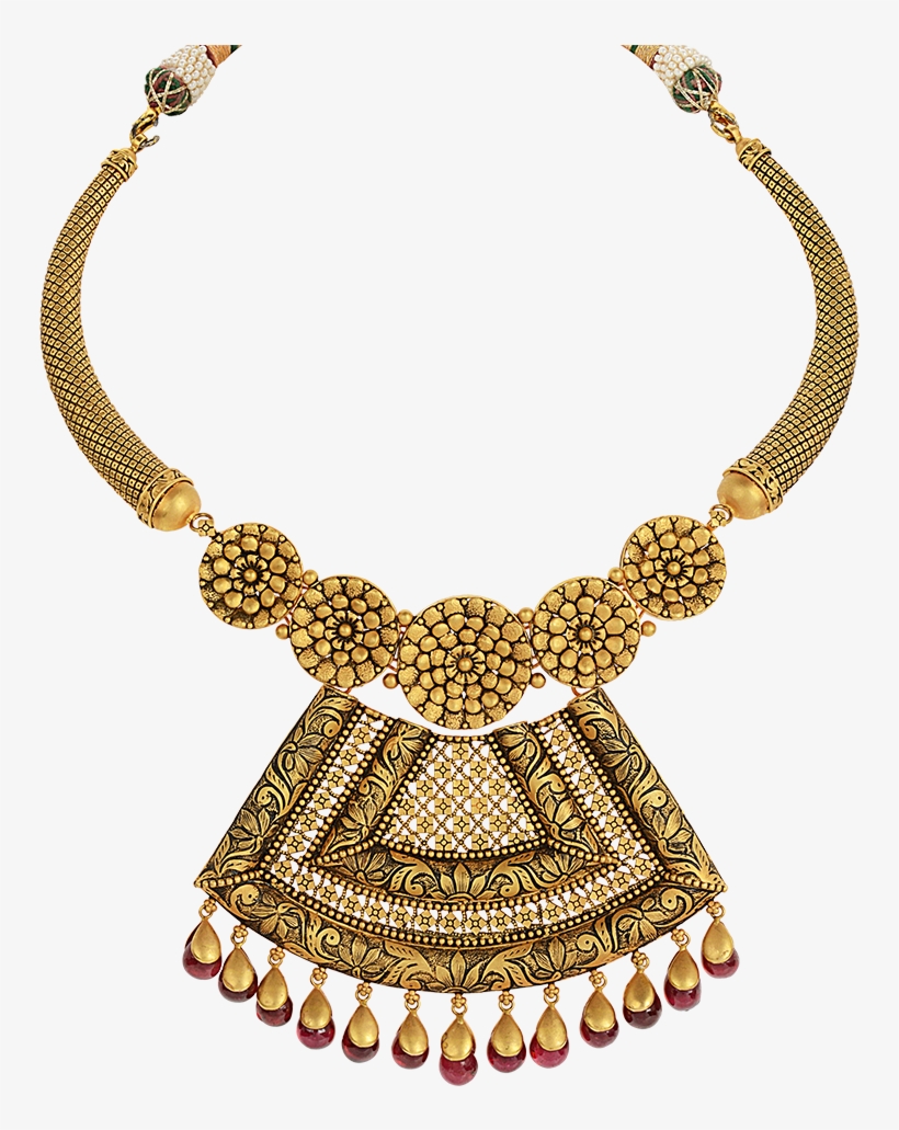 Orra Gold Set Necklace - Necklace, transparent png #8541295