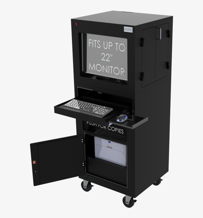 Laser Printer, Pc, Monitor, Keyboard & Mouse - Electronics, transparent png #8541377