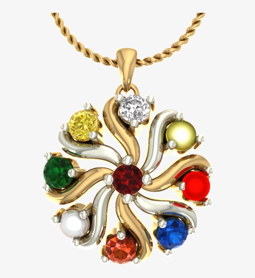Gemstone Pendant Jewellery Collection - Ganesh Gold Pendant Designs, transparent png #8541403