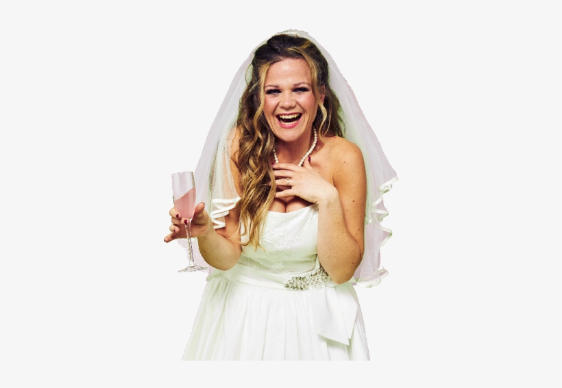 'the Whole Shambolic Affair Has The Guests In Stitches' - Bride, transparent png #8541430