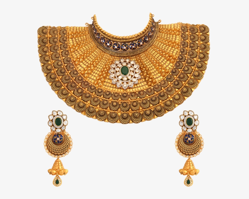 Magnificient Vivaha Set - Necklace, transparent png #8541750