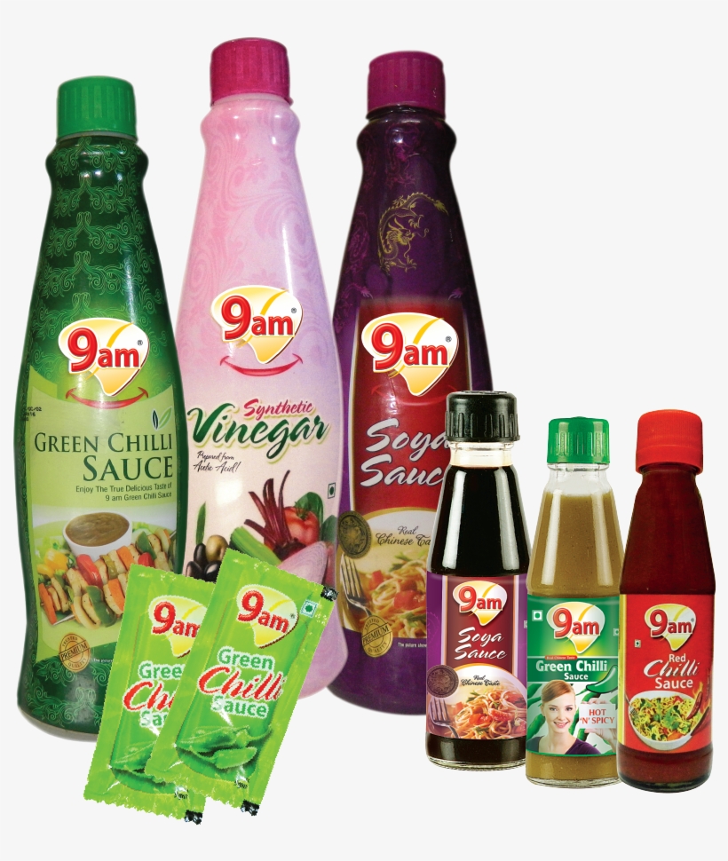 Green Chilli Sauce - Bottle, transparent png #8542327