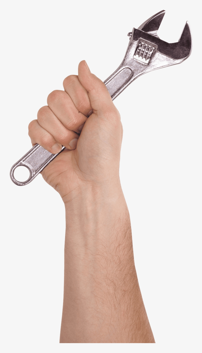 This Png File Is About Wrench , Spanners , Wrenches - Wrench Hand Png, transparent png #8542409
