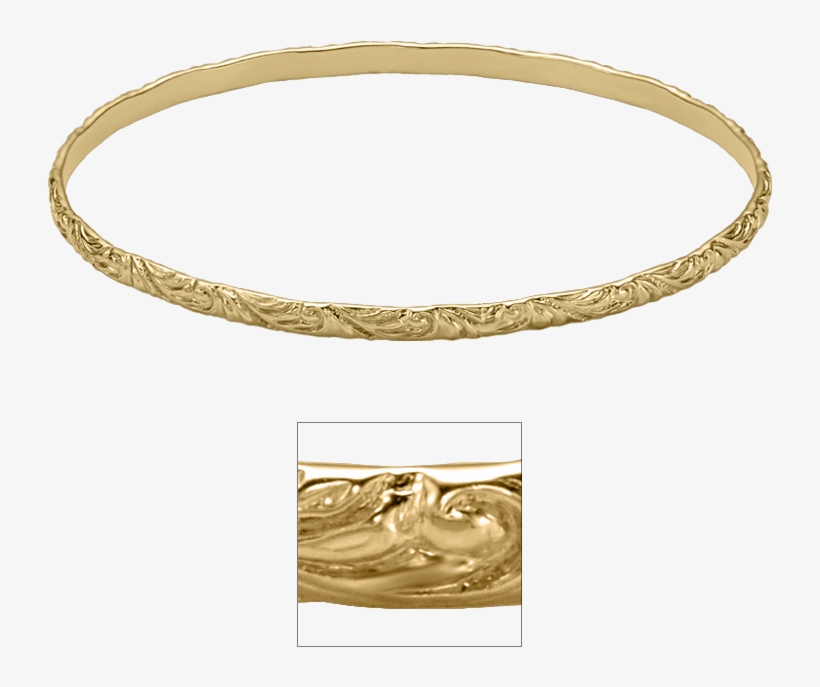Standard View Of Brcfl2 In Yellow Metal - Bangle, transparent png #8542705
