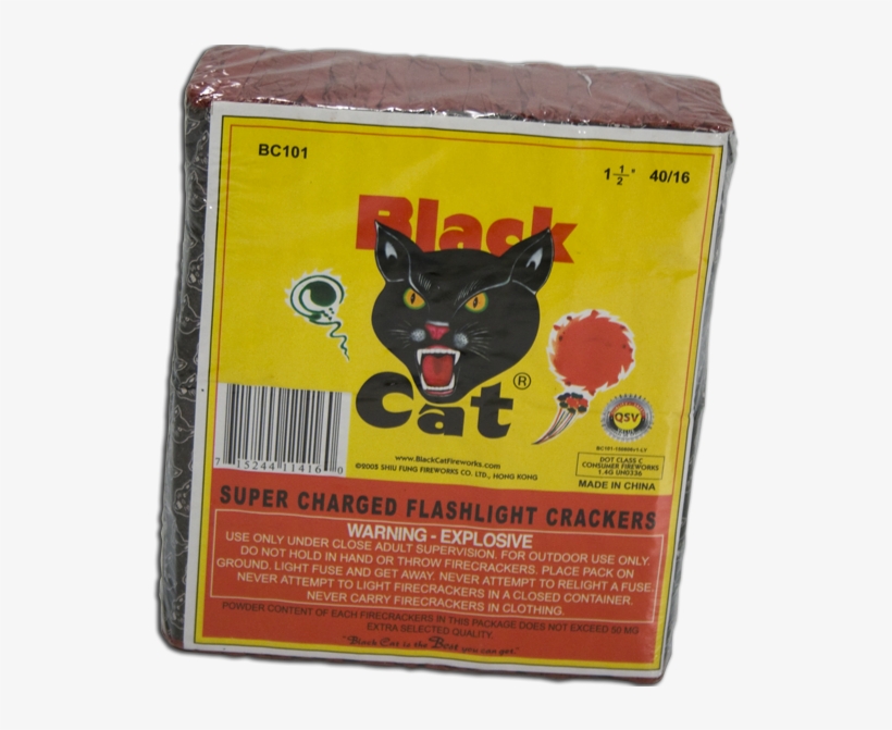 Cat Tax - - Black Cat Firecrackers, transparent png #8542814