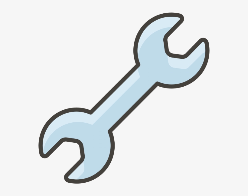 Wrench Emoji, transparent png #8542859