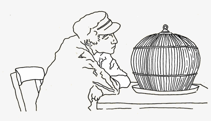 Chili And The Whalekillers Birdcage - Sketch, transparent png #8543109