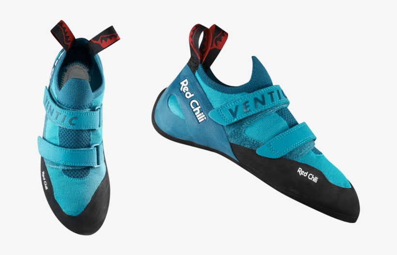 Comfortable Beginner's Shoe For Climbing Fun At Its - Red Chili Ventic Air Blau-eu, transparent png #8543150