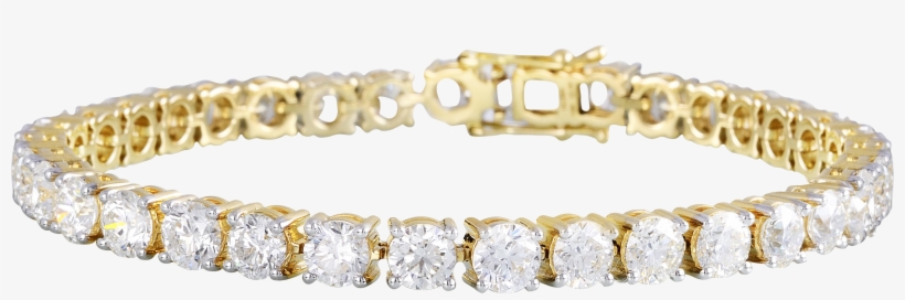 Handcrafted Entirely Of Silver And The Ad, The Tennis - Bracelet, transparent png #8543478