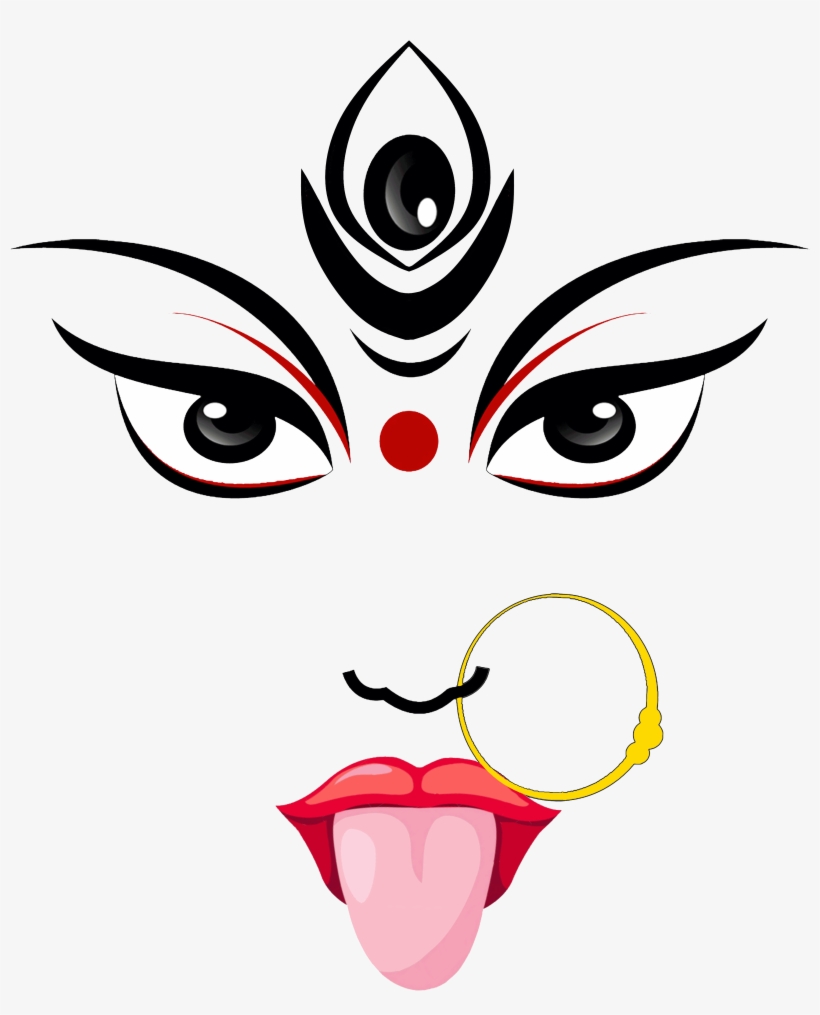 Maa Kali Clip Art, transparent png #8543527