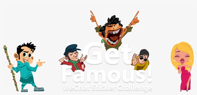 Create The Coolest 'indian Animated Stickers' For Wechat - We Chat Indian Stickers, transparent png #8543691