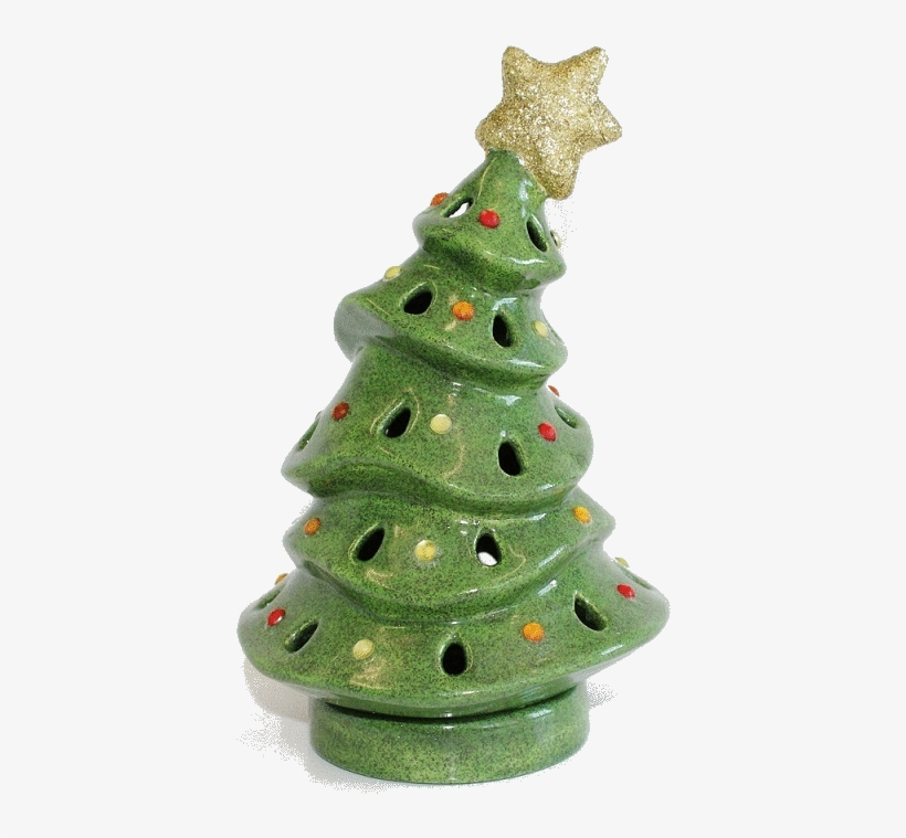 5249 Animated Tree Votive - Christmas Tree, transparent png #8544573