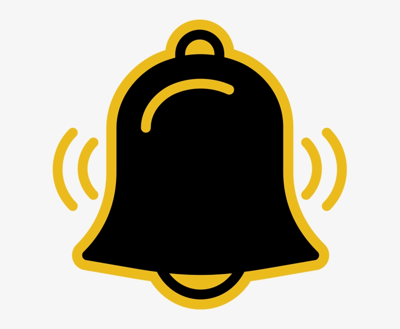 Alerts - Youtube Bell Icon Svg, transparent png #8544740