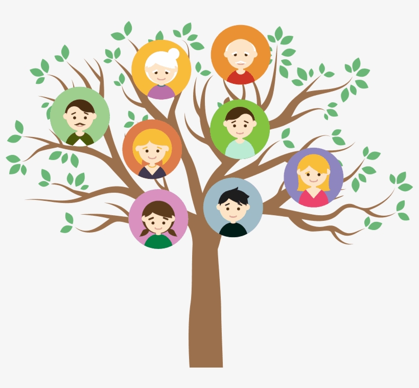 Dna - Silueta Arbol Sin Hojas, transparent png #8544798