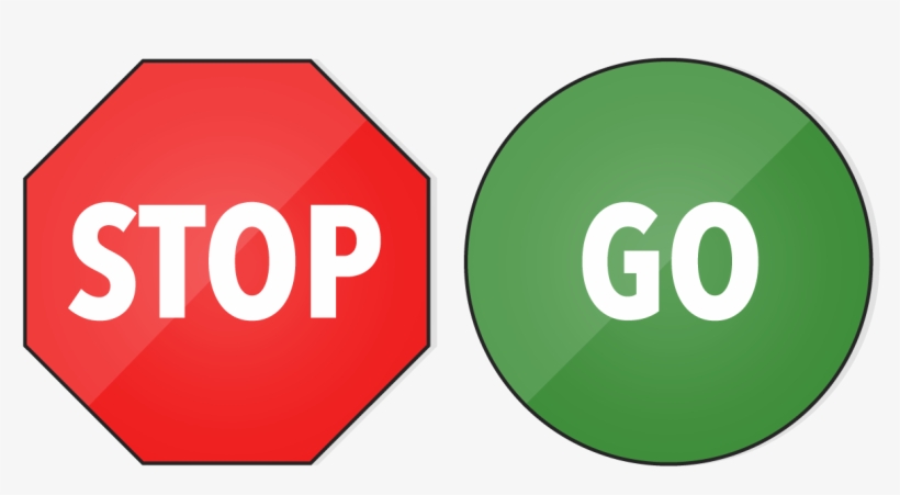 Go Sign Icon - Stop Go, transparent png #8545620