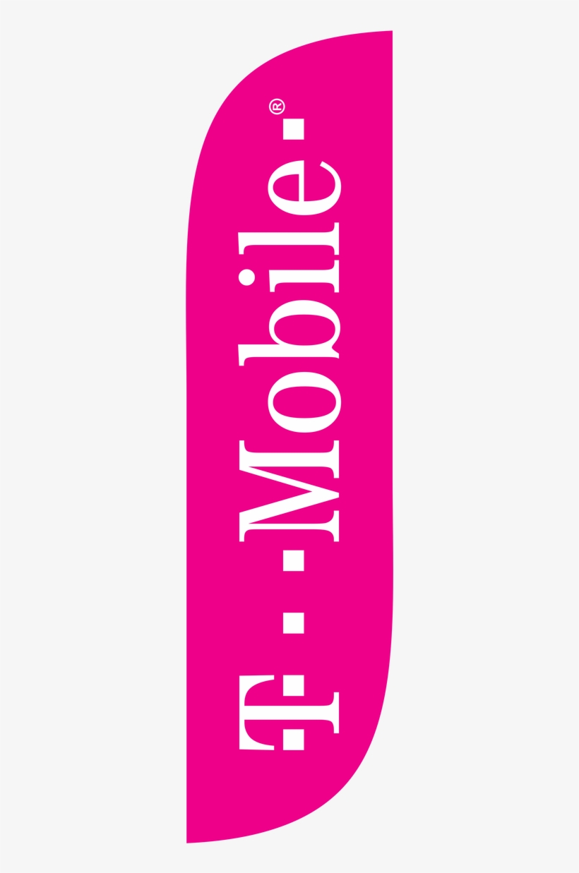 5ft T-mobile Pink Feather Flag - T Mobile Rookie Challenge, transparent png #8545862