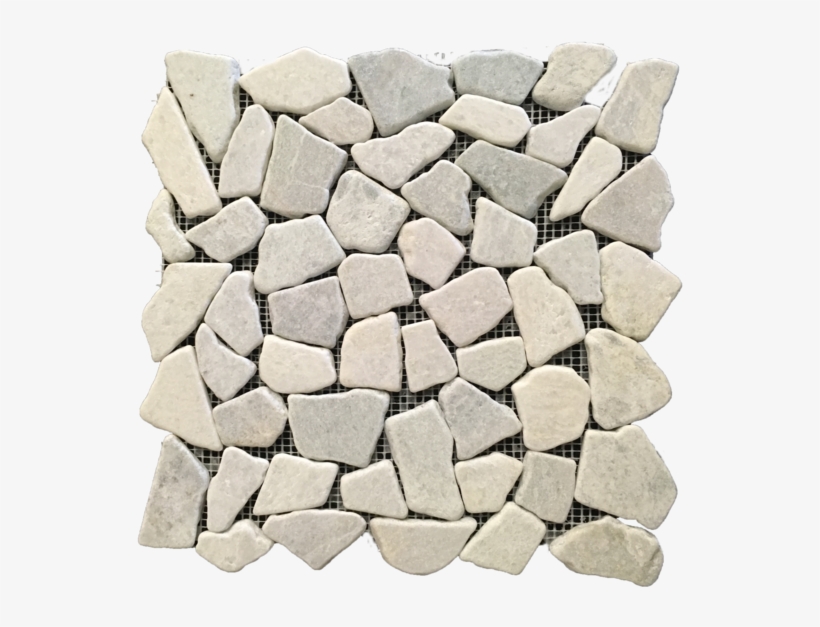 Jade Green Tumbled Stone Mosaic - Cobblestone, transparent png #8545912