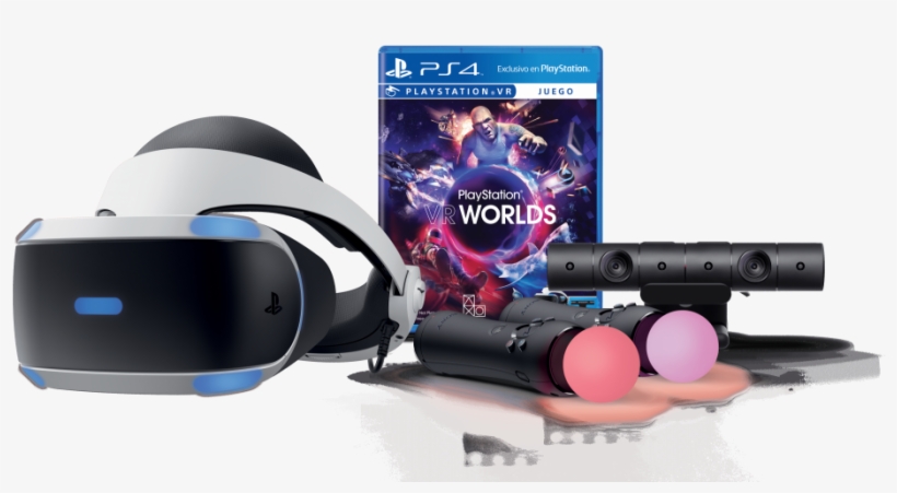 Este Es El 'ps Vr Worlds', Una Paquete Que Contiene - Psvr Skyrim Bundle, transparent png #8546699