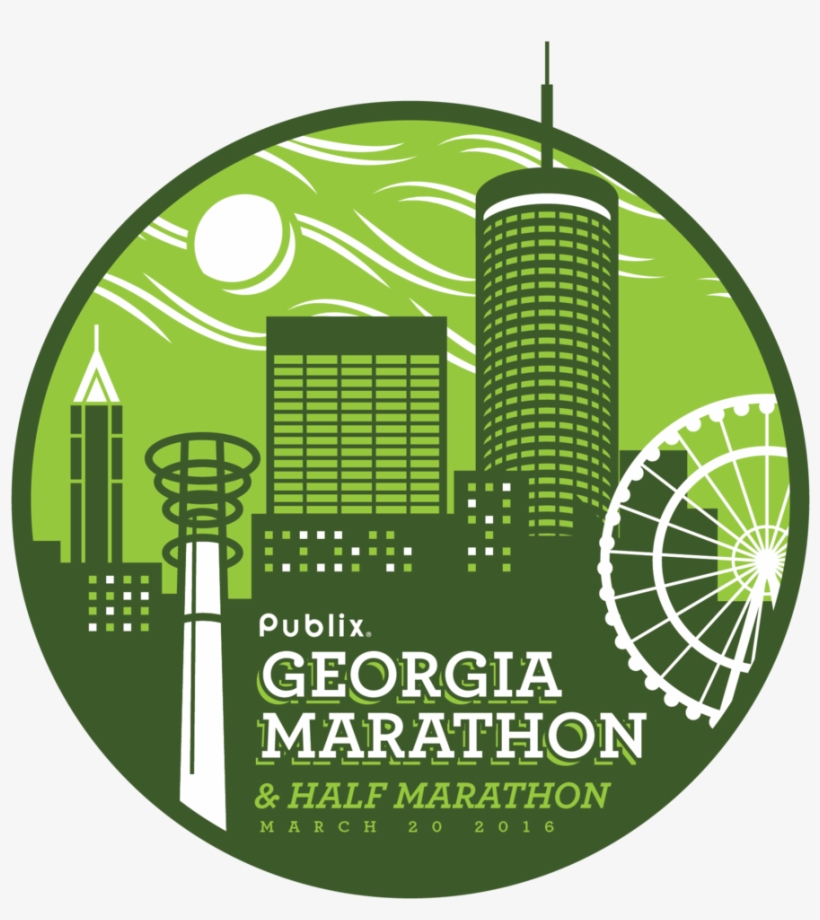 Publix Georgia Marathon V2-03 - Circle, transparent png #8546805