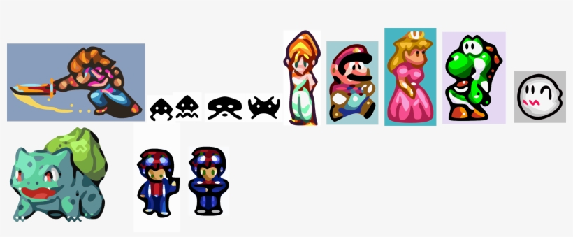 Png Black And White Successfully Converted Sprites - Inkscape Sprites, transparent png #8546928