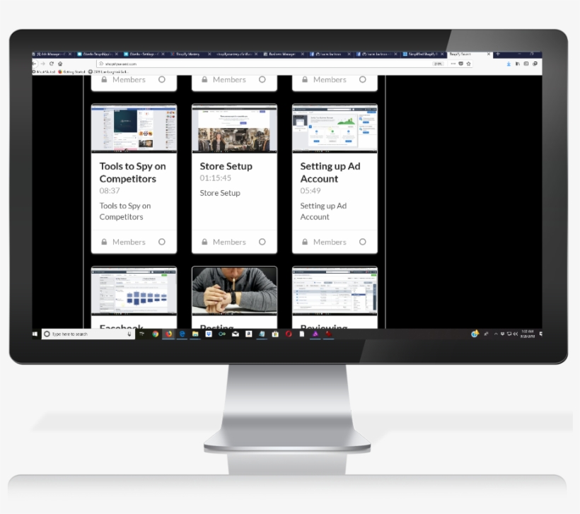 My Video Training Teaches You Everything You Need To - Led-backlit Lcd Display, transparent png #8547363