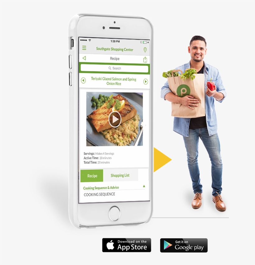 Publix Mobile App Serve Up Coupons, Lists And Saved - App Store, transparent png #8547393