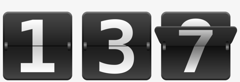 137-counter - Number, transparent png #8548420