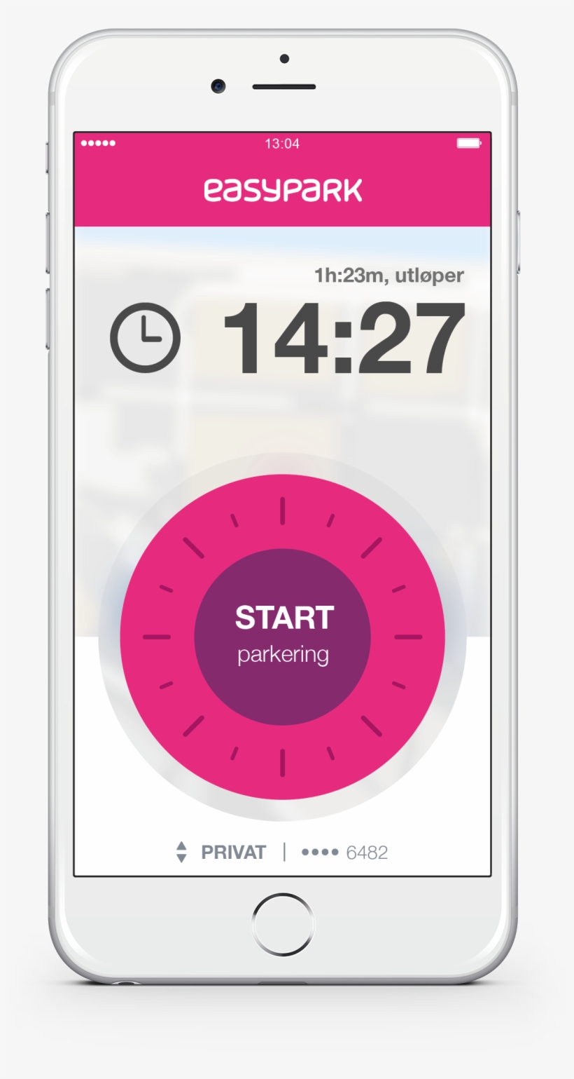 Easypark - App No - Mobile Phone, transparent png #8549083