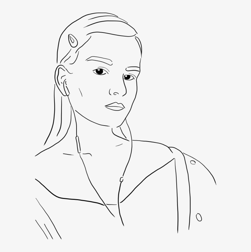 Madara Freimane, Co-founder Of What's Your Legacy - Line Art, transparent png #8550910