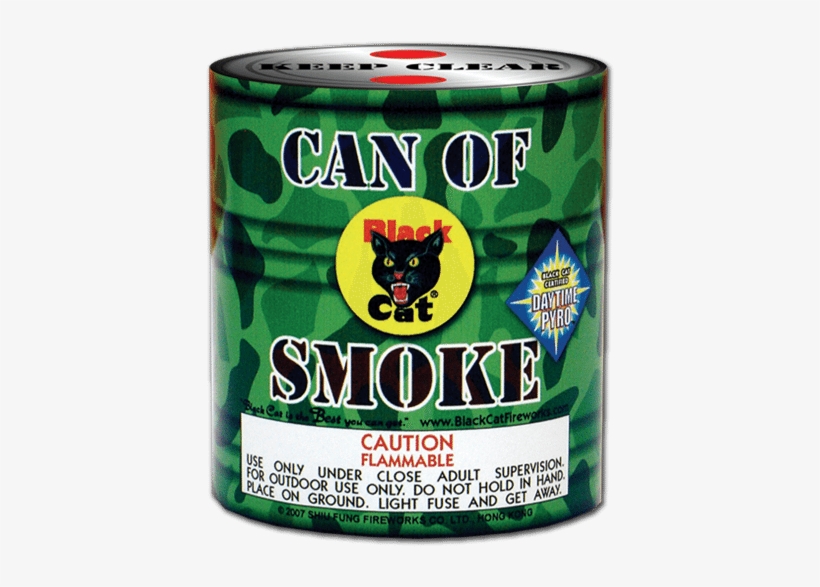 Can Of Smoke Bc - Smoke Can, transparent png #8551220