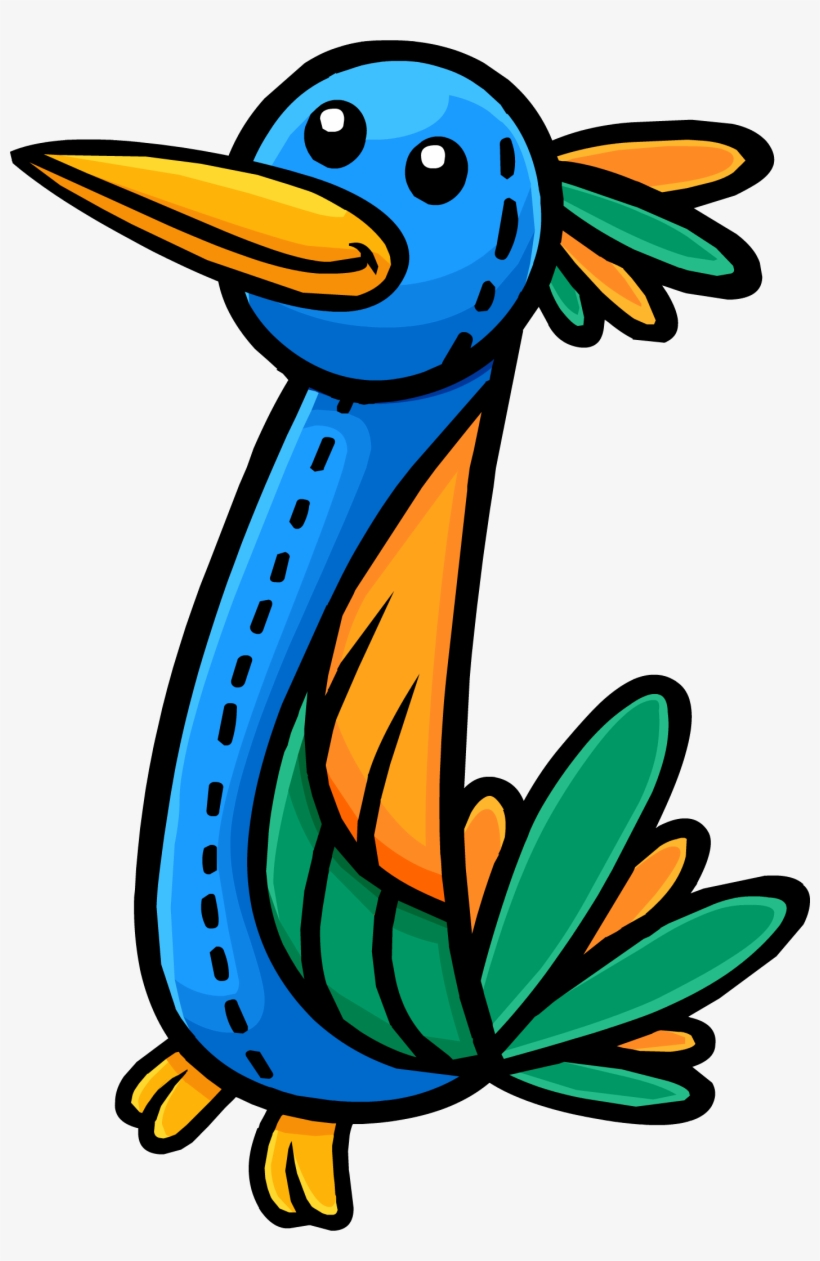 Club Penguin Tropical Bird, transparent png #8551997