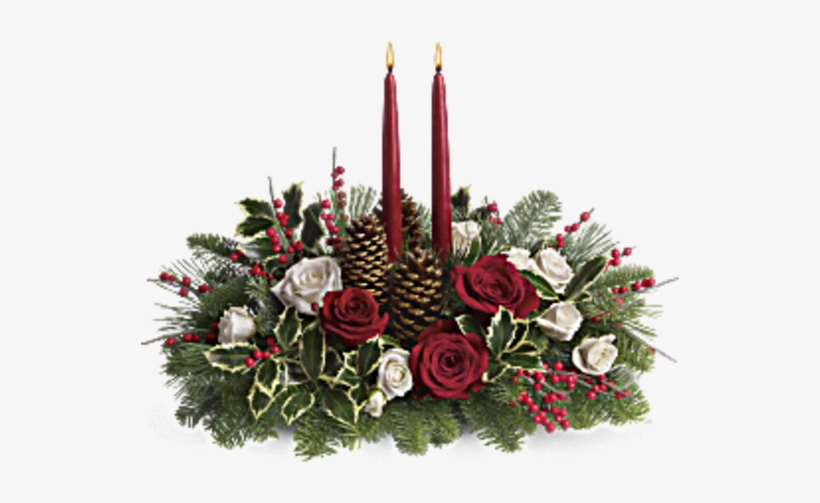 Atc Christmas Wishes Centerpiece - Teleflora Christmas Wishes Centerpiece, transparent png #8552790