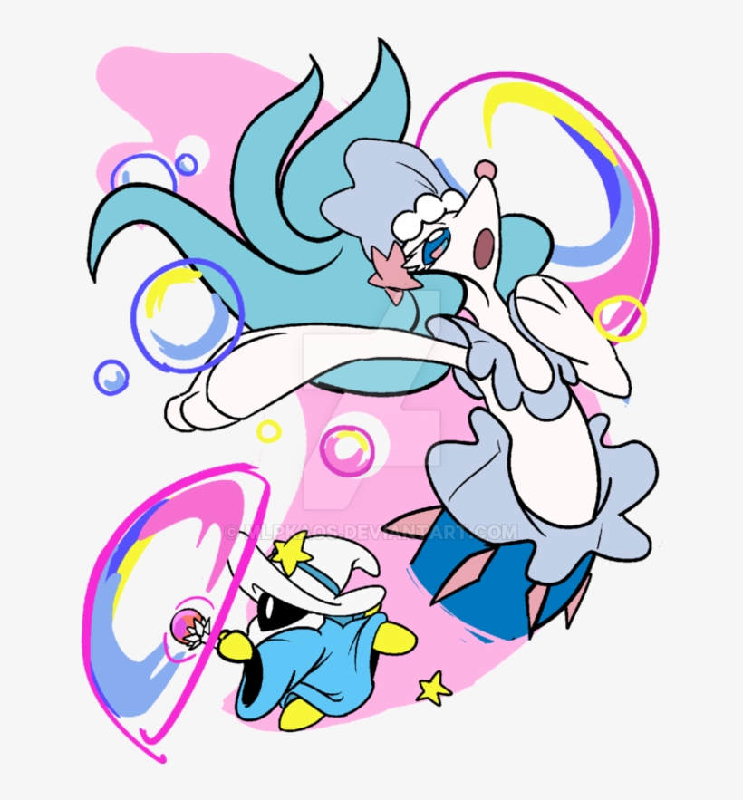 Primarina Vs Simirroir - Primarina Kirby, transparent png #8552797