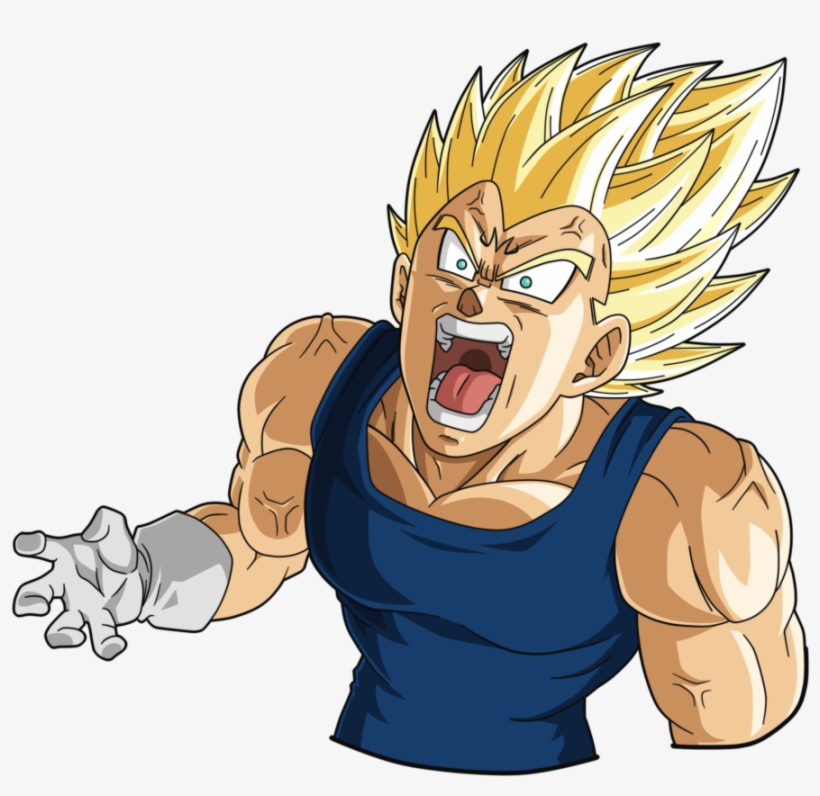 Majin Vegeta By Victormontecinos - Majin Vegeta Dbz, transparent png #8552890