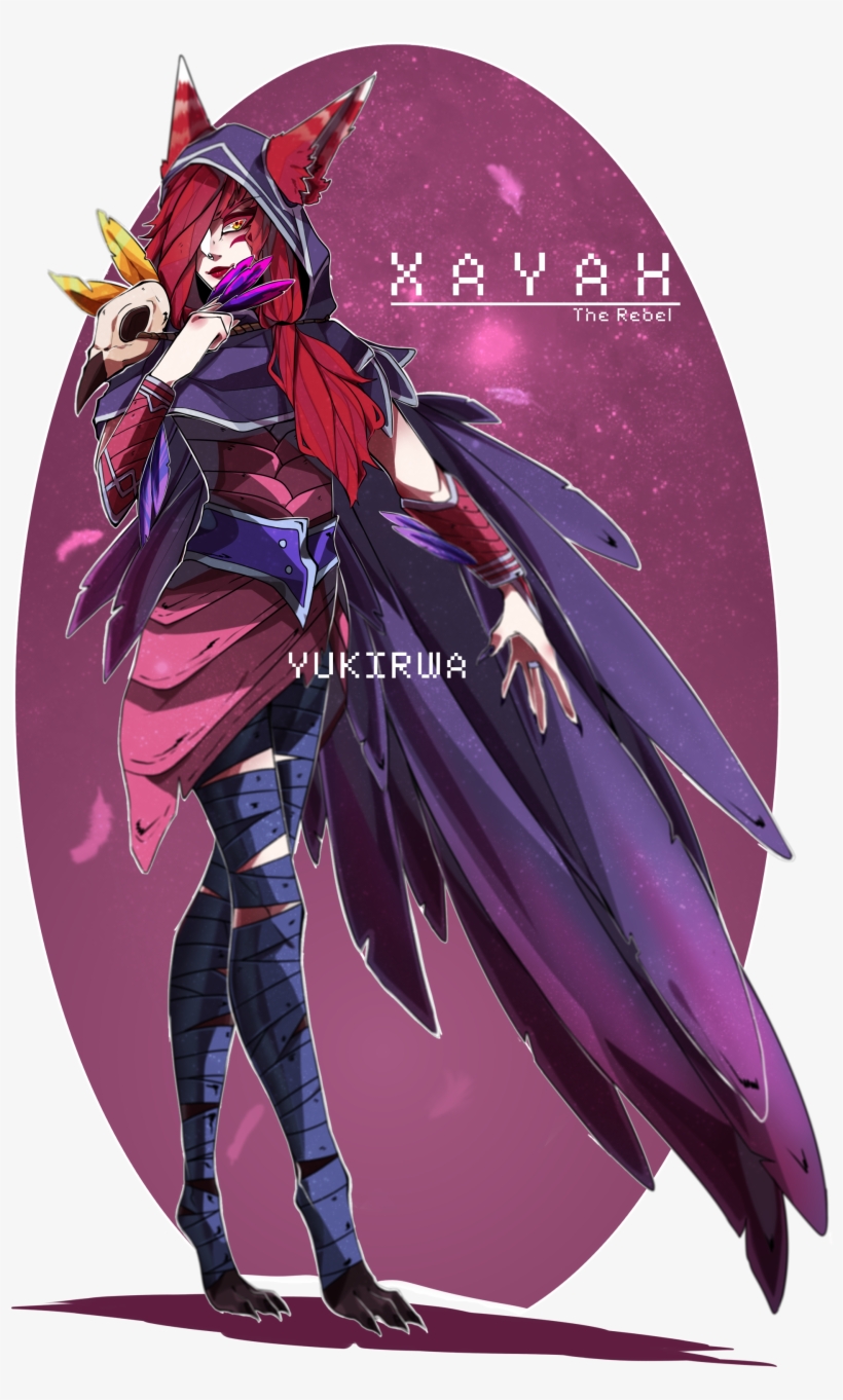 Project Description - Xayah Transparent, transparent png #8553211