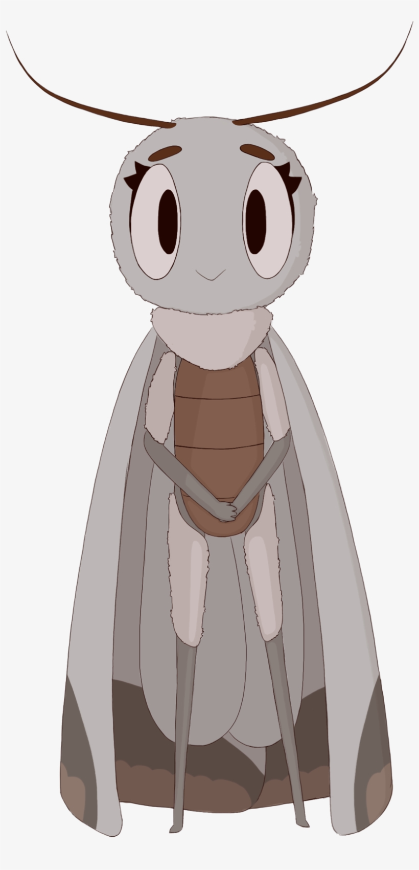 “this Is My Drawing Of Monet, A Little Moth I Had Who - Cartoon, transparent png #8553213