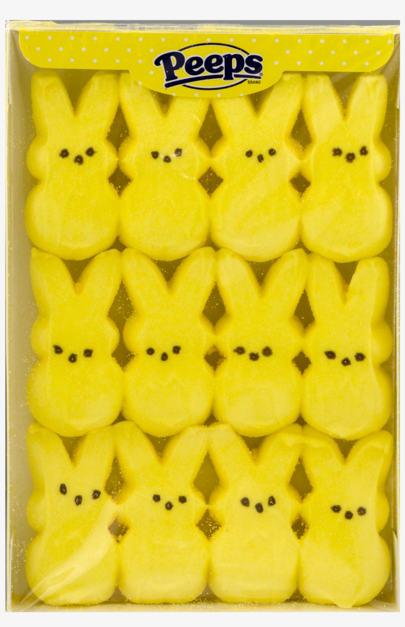Peeps Yellow Marshmallow Bunnies, - Peeps, transparent png #8554277