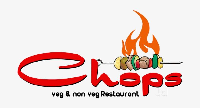 Non Veg Restaurant Logo Design, transparent png #8555963