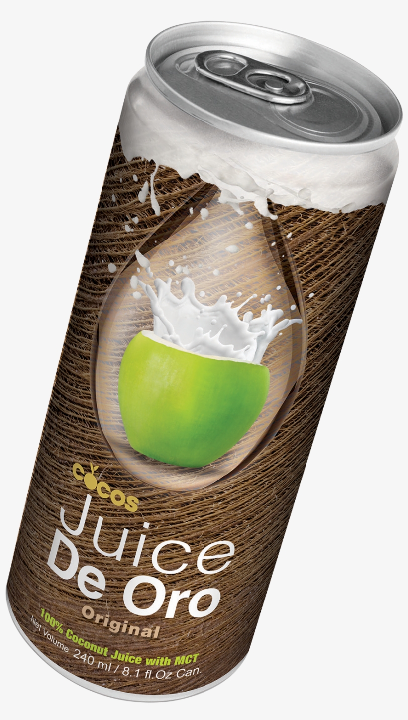 Coconut Milk Beveragejuice De Oro - Vodka And Tonic, transparent png #8556750