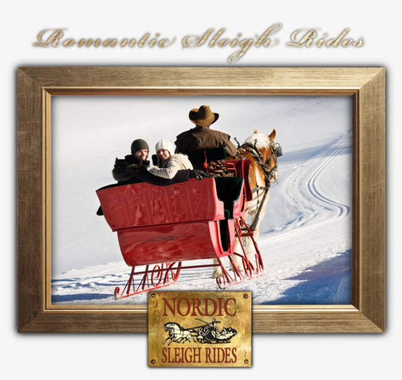 Looking For The Perfect First Date Or A Unique Way - Ride A Sleigh, transparent png #8557222